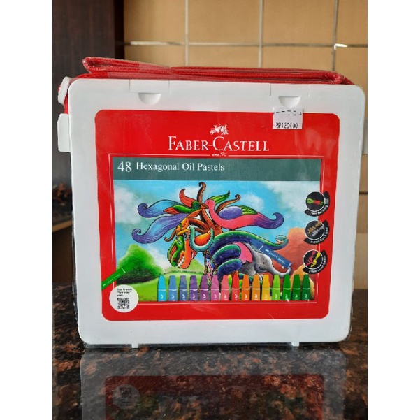 

Hexagonal Oil Pastel Fabercastel 48 Bag