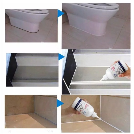 cairan pengisi celah keramik ubin tile reform waterproof