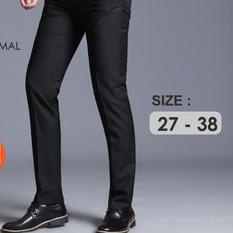 ♦ CELANA KANTOR FORMAL PRIA SLIMFIT BAHAN DASAR KAIN TEFLON ✿