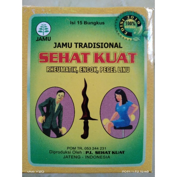 

SEHAT KUAT JAMU TRADISIONAL