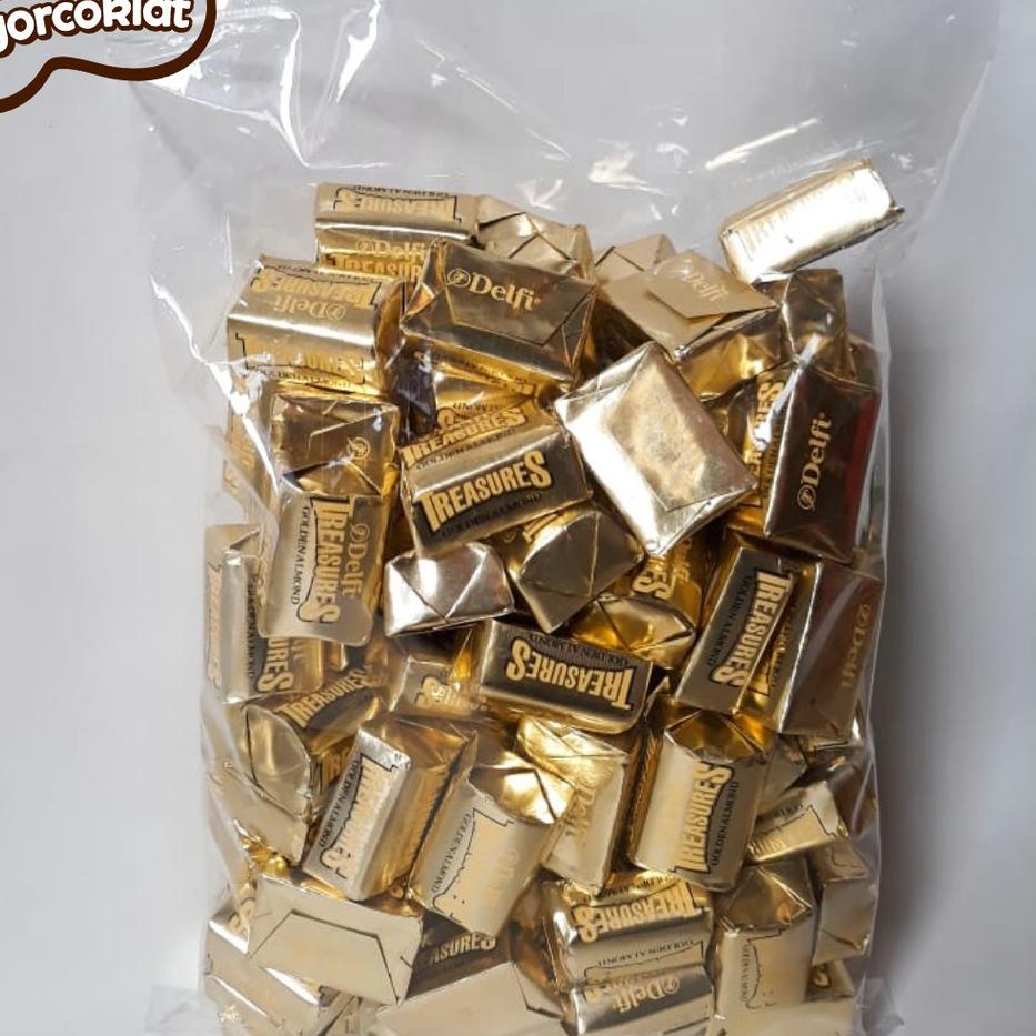 

【GROSIR】 Coklat Delfi Treasure Almond isi 48pcs ♥