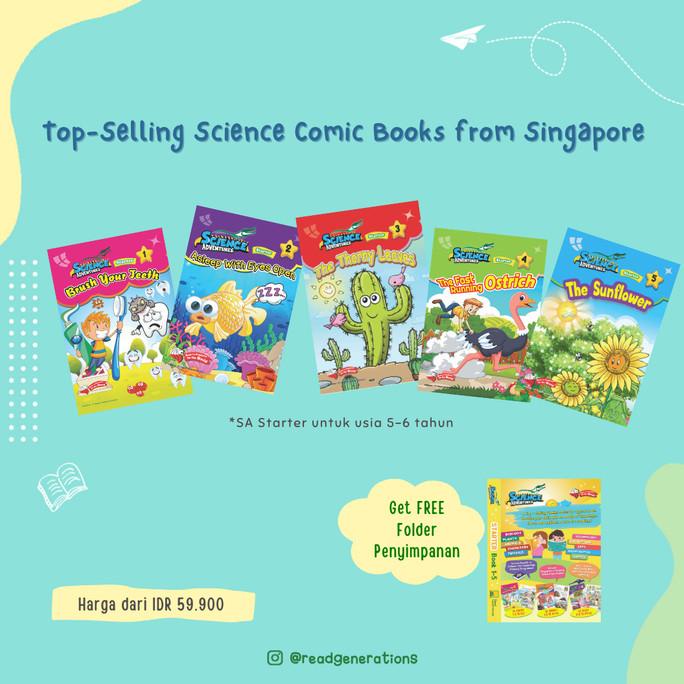 

SCIENCE ADVENTURES Starter (5-6 years old) - Vol. 1 (5 Books)