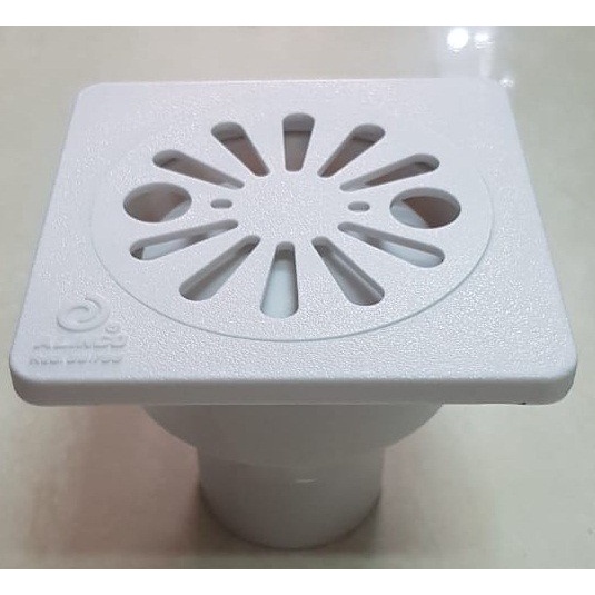 Alinco Saringan Got Kamar Mandi Plastik Anti Kecoa Floor Drain Afur Lantai Pvc 4 inch