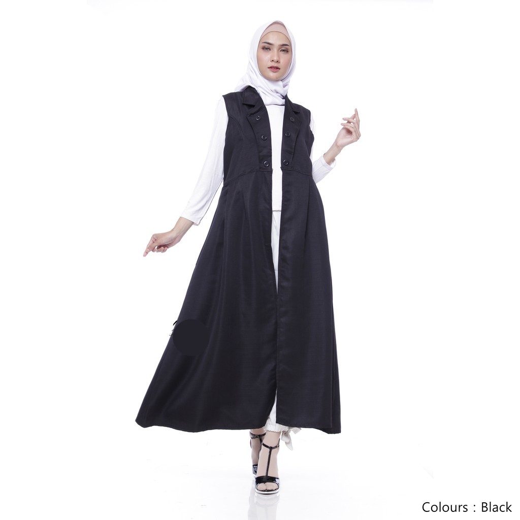 Baju Wanita | Pixie Long Outer | Outer Muslim