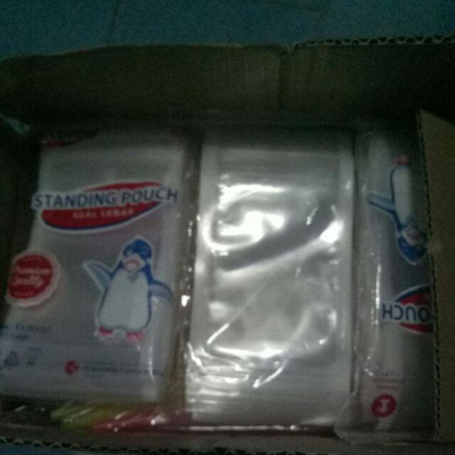 Paket Standing Pouch Um 9 X 15 Plus Sedotan Funky ( 50 Pc )