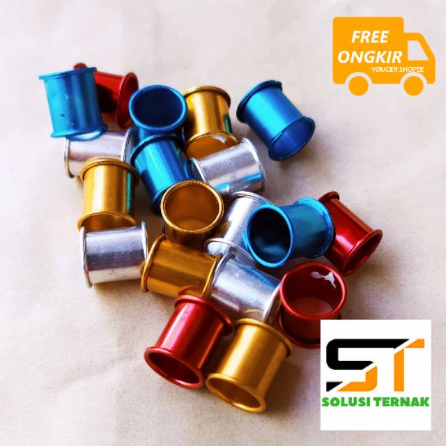 Ring Merpati polos aluminium