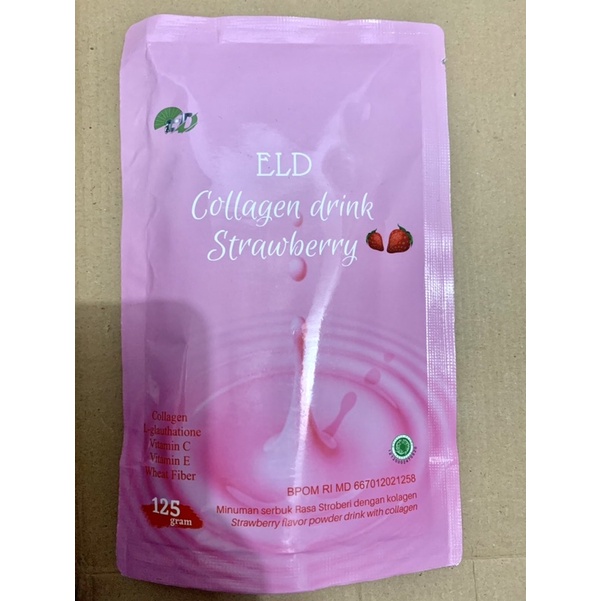 ELD COLLAGEN DRINK PEMUTIH BADAN AMAN BUMIL BUSUI  100% ORIGINAL