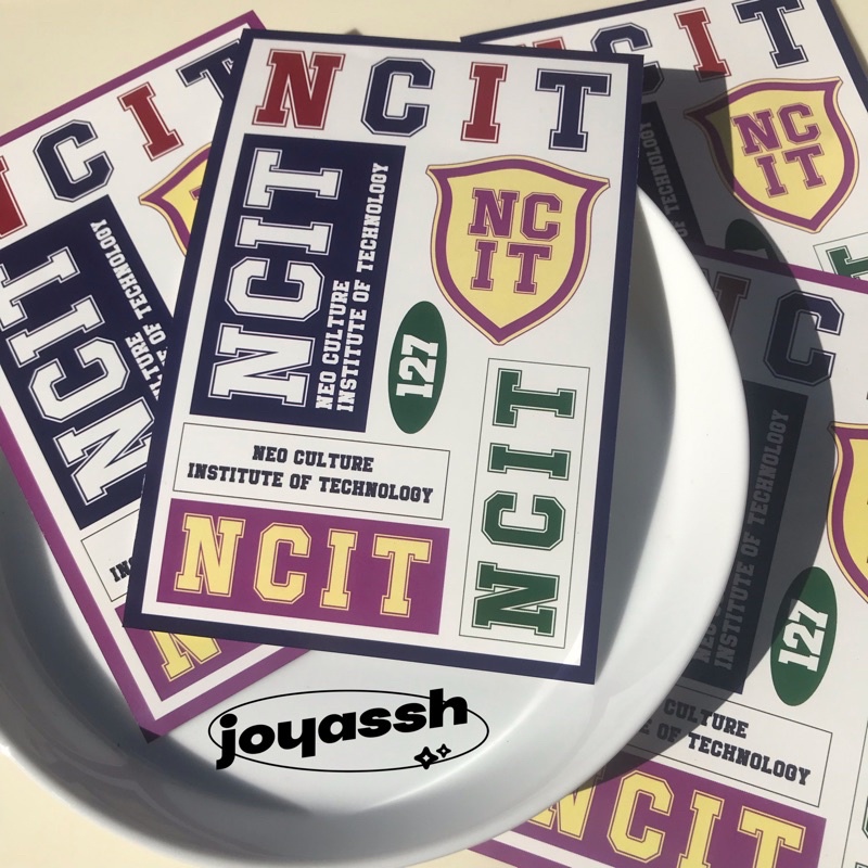 NCIT 127 UNIVERSITY STICKER / STICKER NCT 127