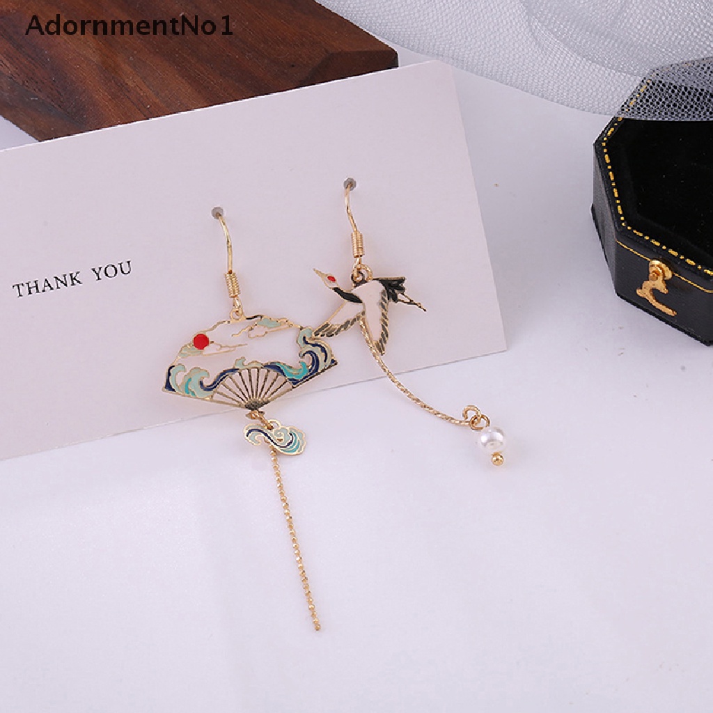 (AdornmentNo1) Anting Tusuk Gantung Asimetris Desain Kucing / Kelinci Untuk Wanita