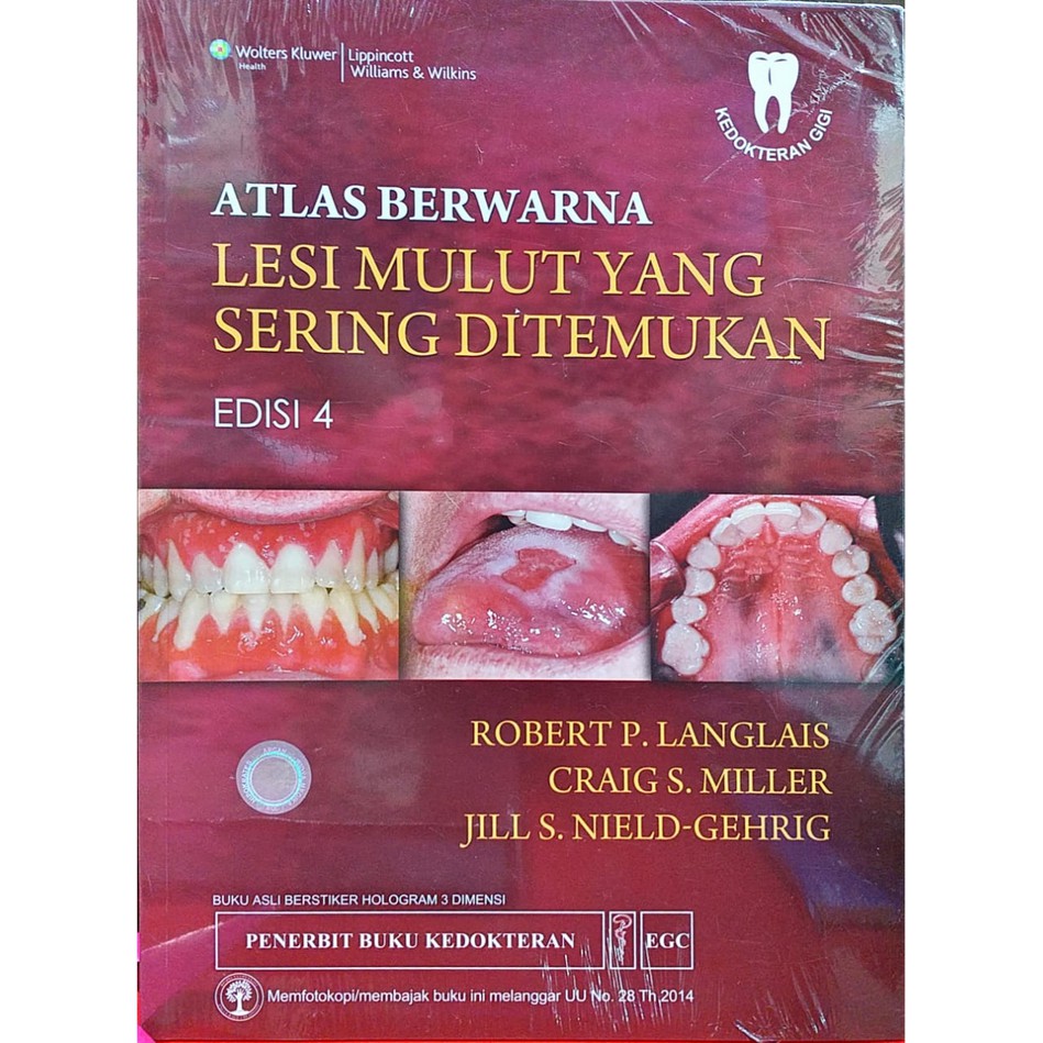 ATLAS BERWARNA LESI MULUT YANG SERING DITEMUKAN ED. 04 PTR100206393