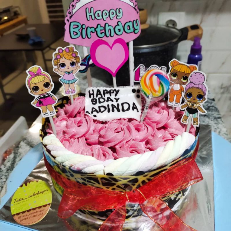 

kue ulang tahun anak/cake ultah karakter LOL