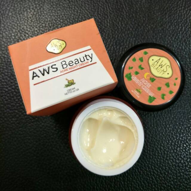 ACNE NIGHT CREAM BY AWS BEAUTY
