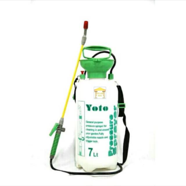 pressure sprayer YOTO 7 liter (penyemprot tanaman bertekanan)