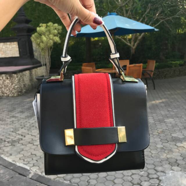 Zara Contrast City Mini Bag