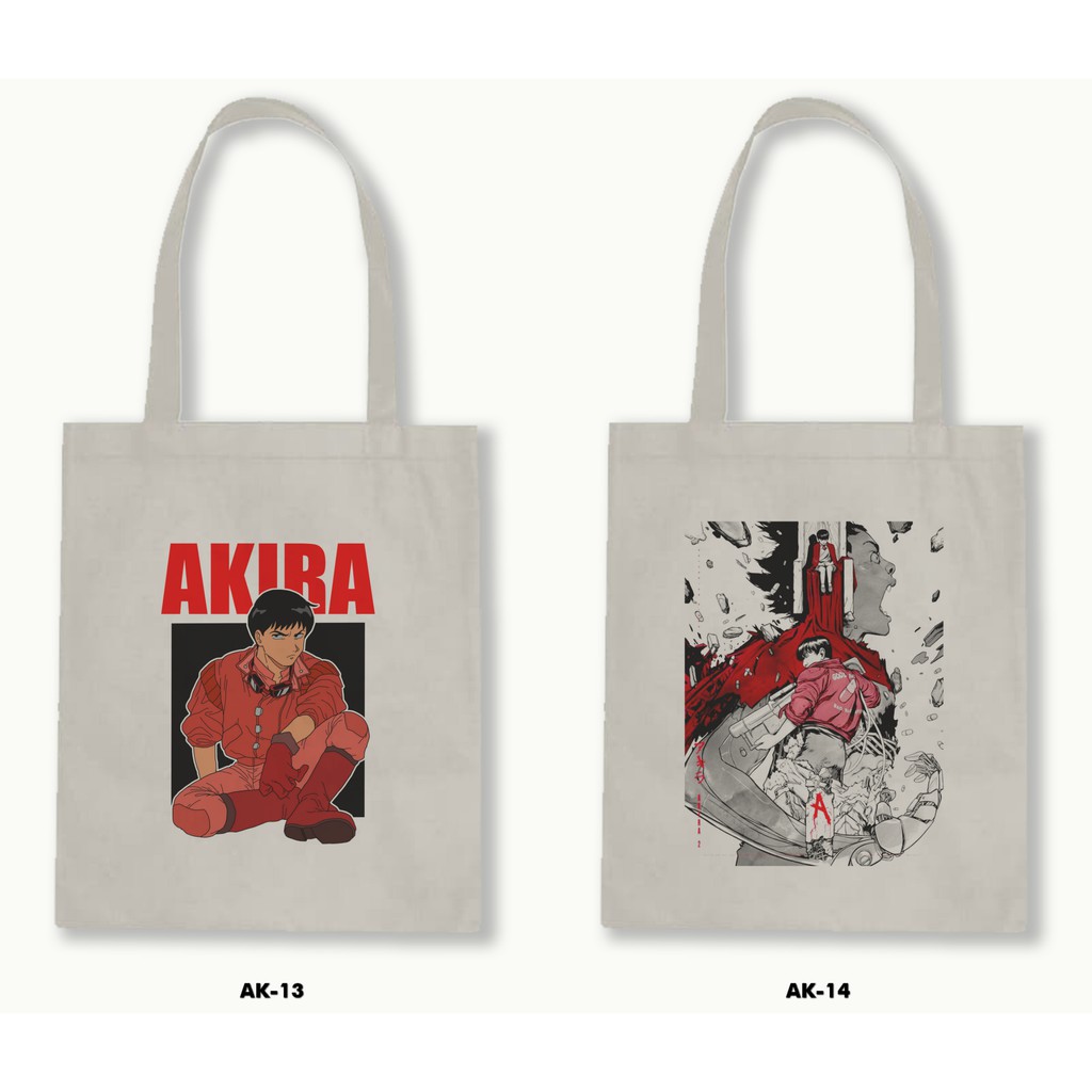 TOTE BAG BLACU - AKIRA /ANIME-MANGA .01