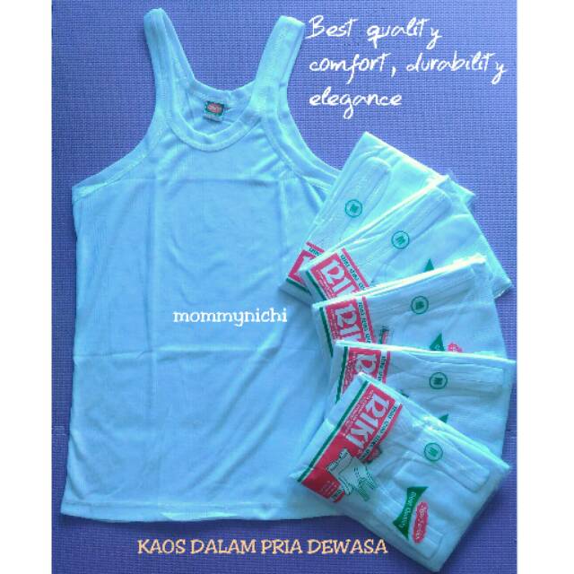 Termurah Kaos Dalam Pria Dewasa / Kaos Kutang Pria Dewasa Riki