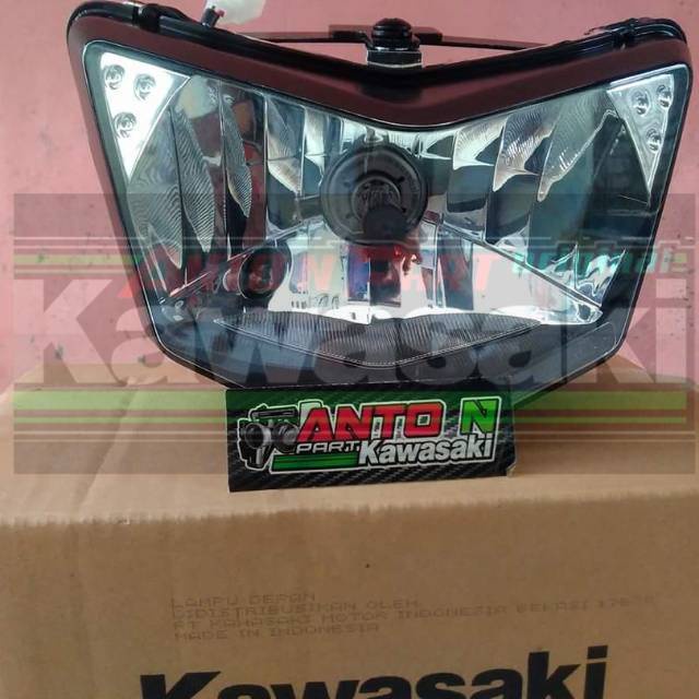 Headlamp head lamp reflektor lampu depan d tracker klx250 klx 250 original kawasaki