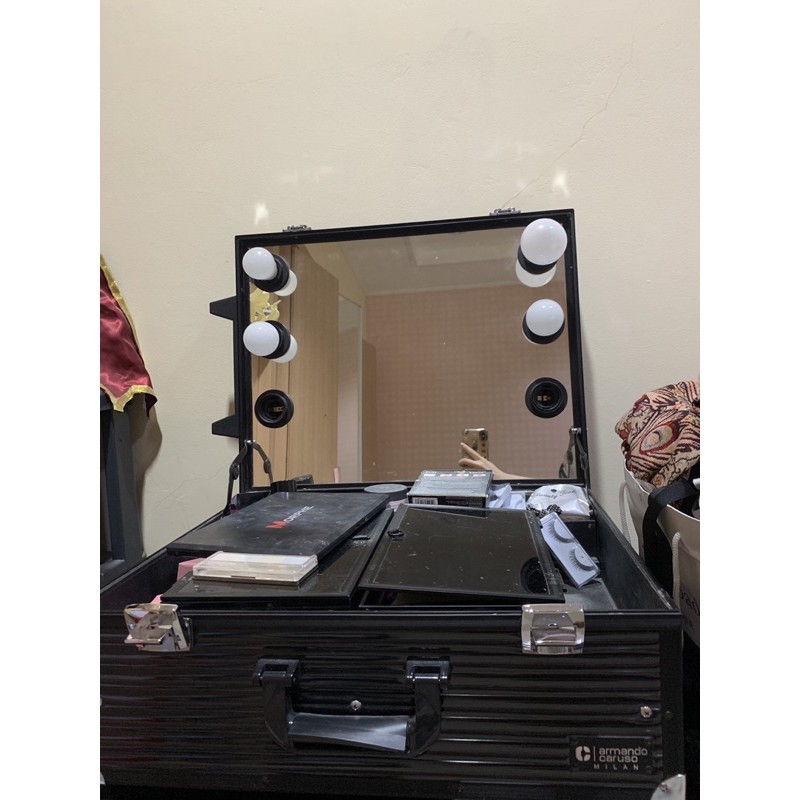 JUAL CEPAT Makeup Case Armando Caruso. Beauty Case Armando Caruso Black Edition