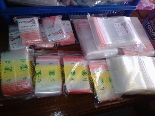 Standing Pouch Transparan Bening Pet Klip / Clip Zipper 150 G 9x15 Promo Isi 100