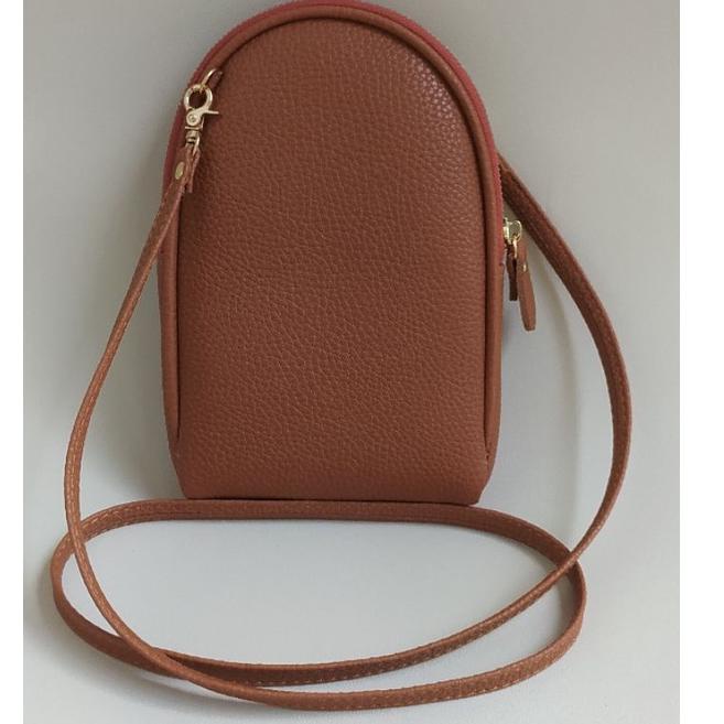 KE.21Jl22d | Tas HP / Tas selempang kecil / Tas HP Papirut / Tas Wanita / Sling Bag / Dompet Kulit