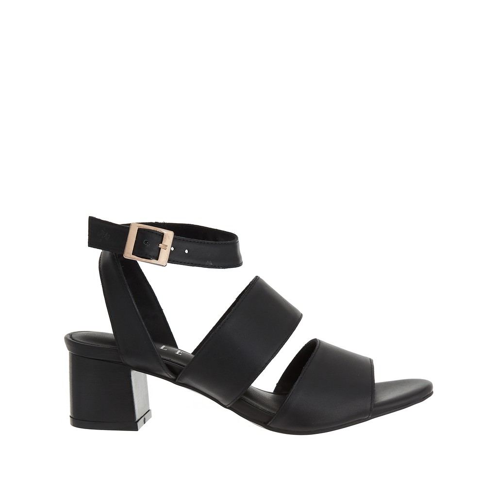 Elle - Ladies Heels Sandal Balck 30181
