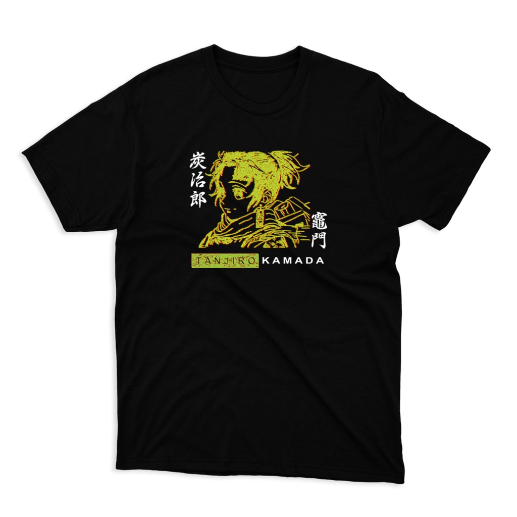 KAOS DISTRO KIMETSU NO YAIBA / T-shirt TANJIRO KAMADO DEMON SYALER