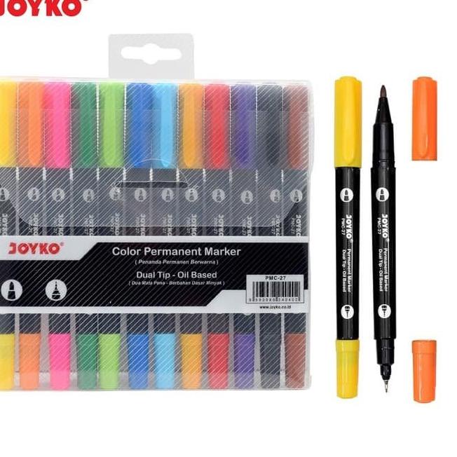 

➭ SPIDOL MARKER WARNA / Penanda Permanen JOYKO PMC-27 ♥