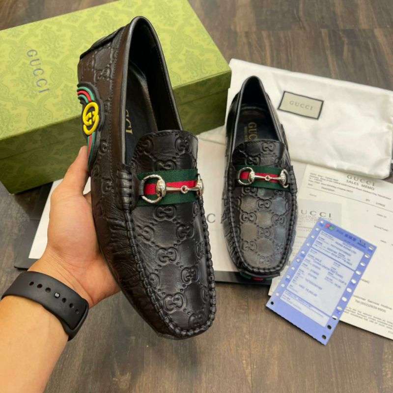sepatu pria loafers kulit asli import miror good quality