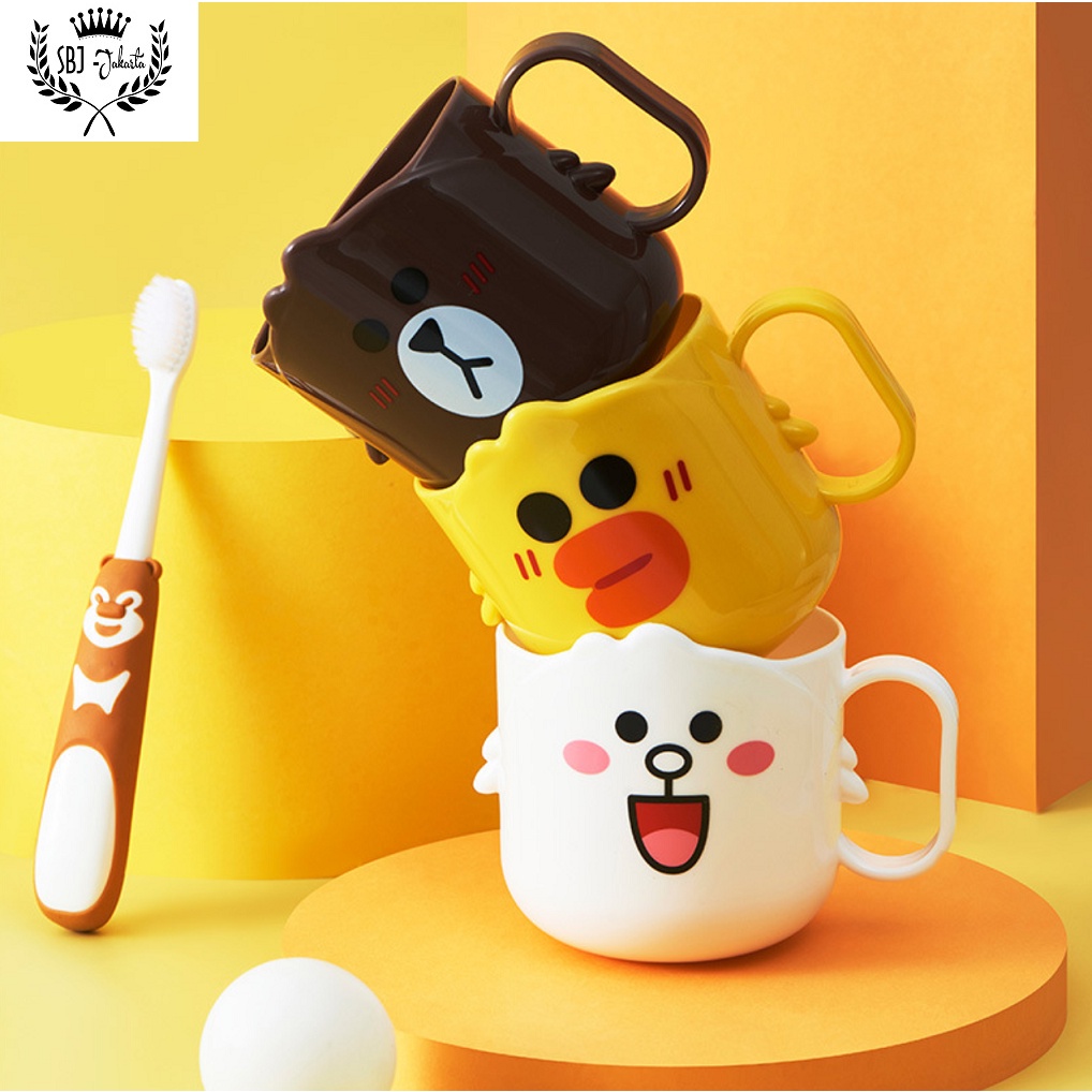 Mug Gelas Cangkir Plastik anak Lucu PP Food Grade BPA FREE 230ml