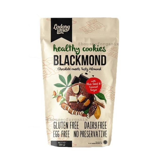 

Ladang Lima Gluten Free Blackmond Cookies - 180 Gr