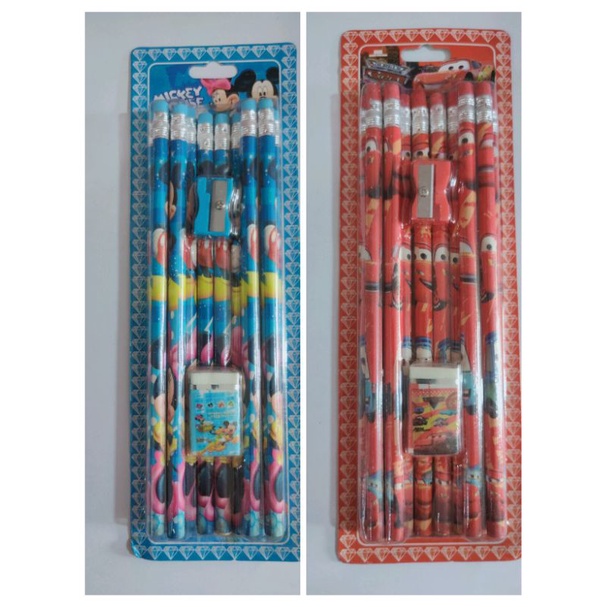 

PENSIL2B KARAKTER MURAH / PENSIL 2B Set Murah / SA2RIRI SHOP BANGKINANG