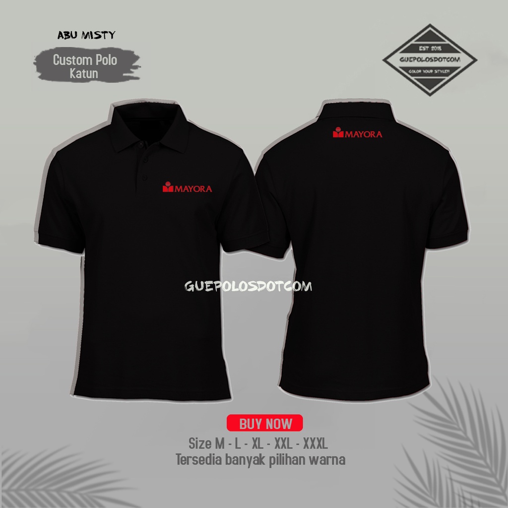 KAOS KERAH POLO PT. MAYORA KAOS PROFESI - POLO KARYAWAN MAYORA GROUP 2