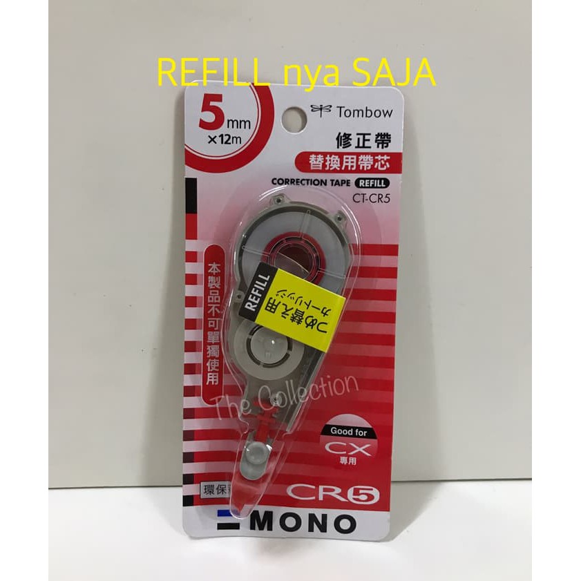 

Refill Tipex Tombow - Correction Tape - Tipex Kenko Atk0442Tw Refill 5Mm Ct-Cr5 Tip Ex Tombow