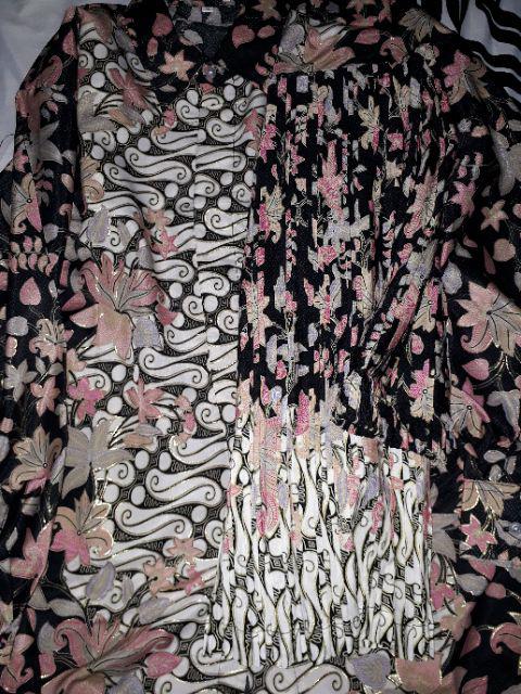 Couple Batik Hyva Black / Sarimbit Batik Hayva