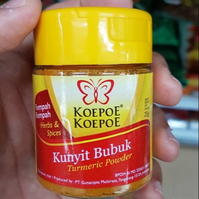 

Koepoe Koepoe Kunyit Bubuk (Turmeric Powder) 25gr