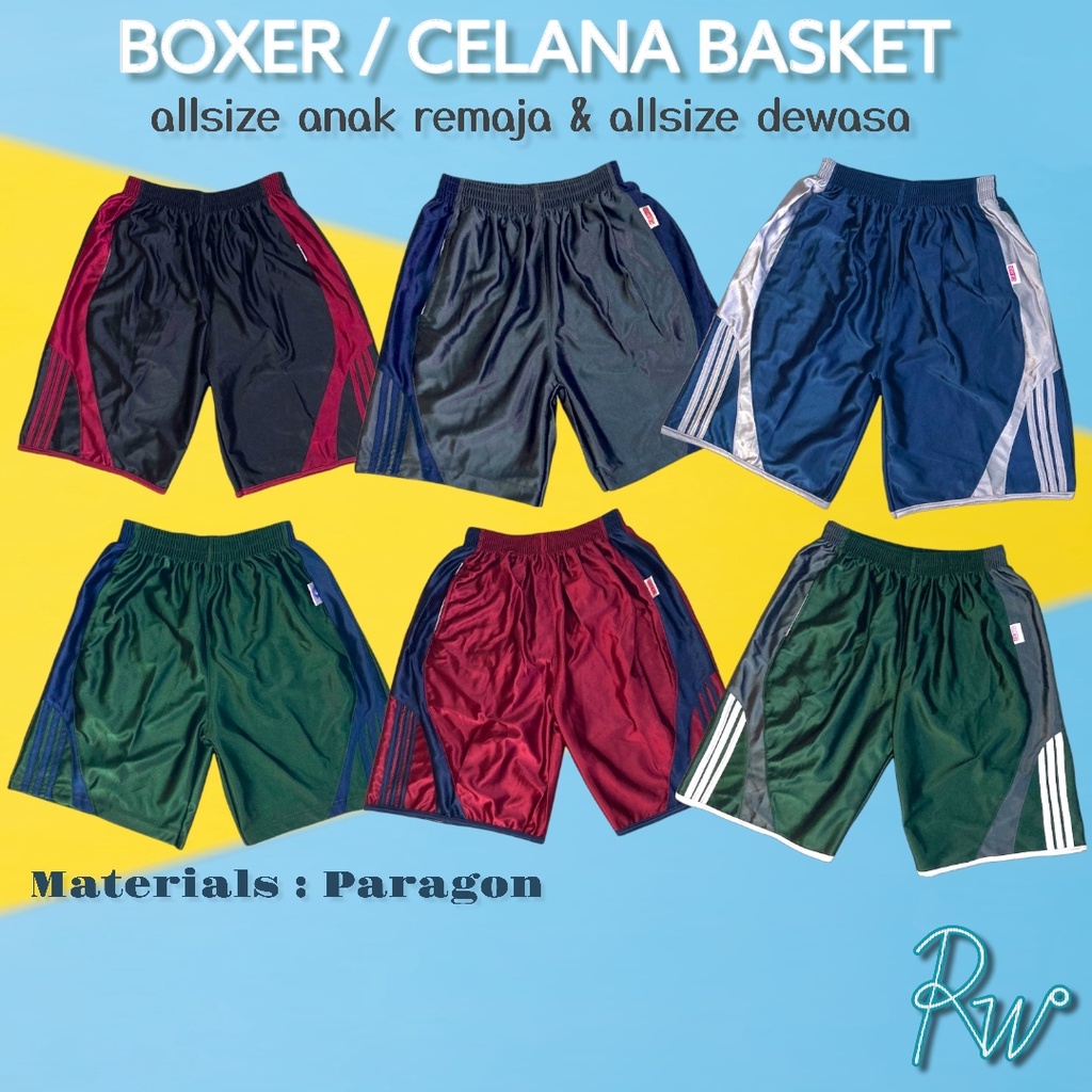 Celana Pendek Basket Paragon | Celana Basket Paragon | Kolor Basket