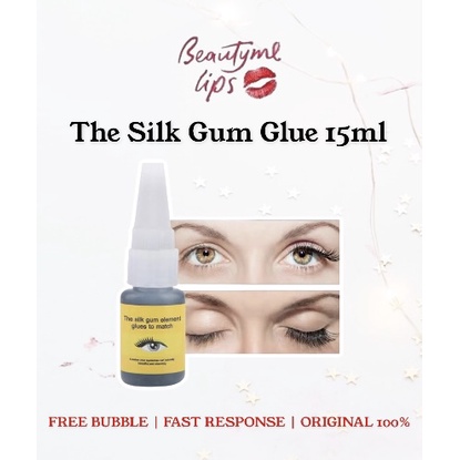 SILK GUM The silk Gum Yellow black Eyelash Extension Glue Lem Bulu Mata Star Color ready