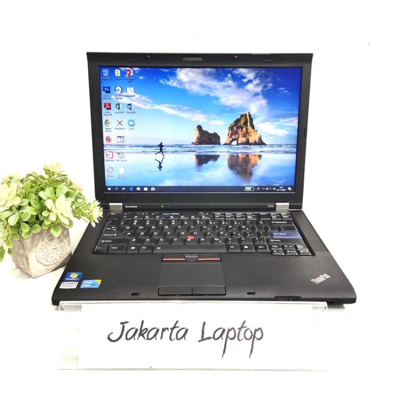 LAPTOP LENOVO THINKPAD T410 | CORE i5 | RAM 8GB | SSD SATA UP TO 1TB | MULUS MURAH BERGARANSI