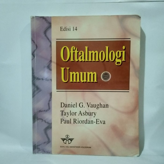 Oftalmologi umum edisi 14 by Vaughan Asbury Riordan Eva Widya Medika