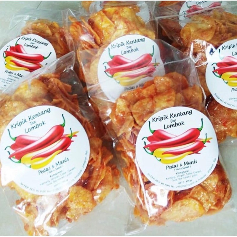 

keripik kentang cap lombok 200gram