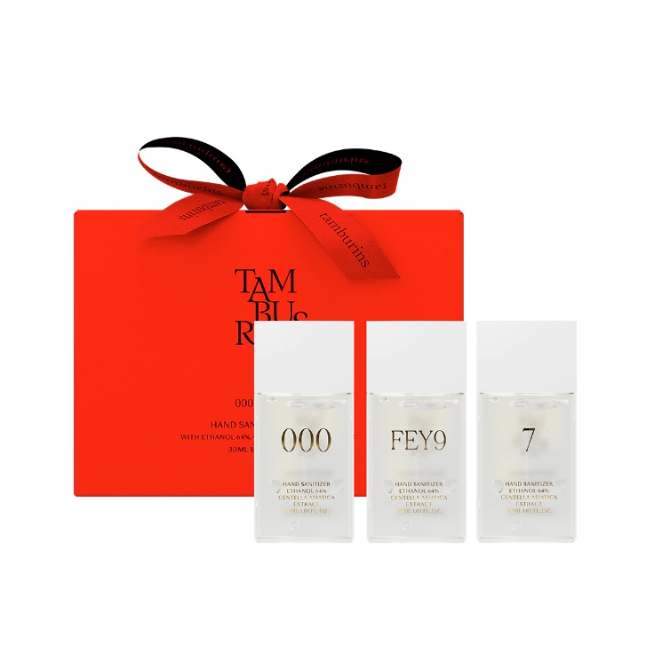 Tamburins Hand sanitizer trio (000+FEY9+7) gift set