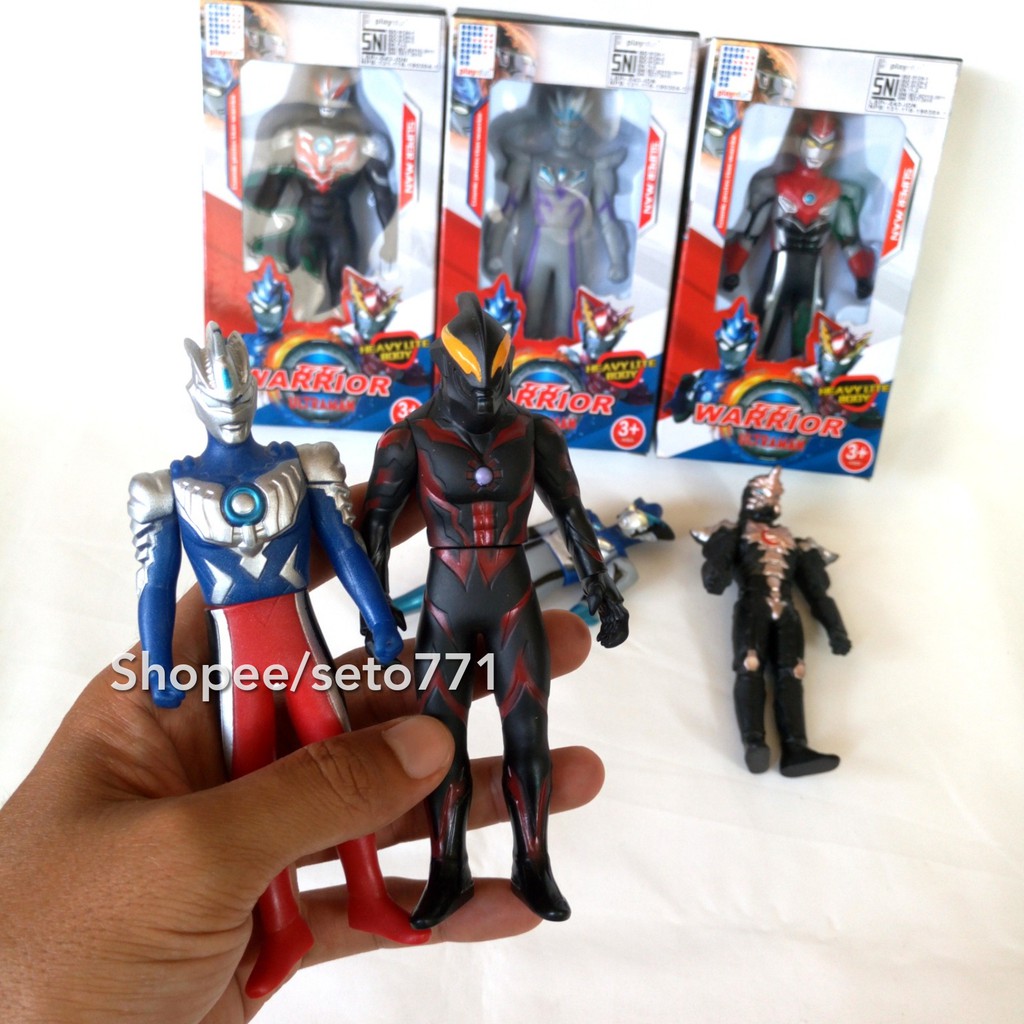  Ultraman  Karet Lentur Belial Orb  Jugler Zero Ginga Gingga 