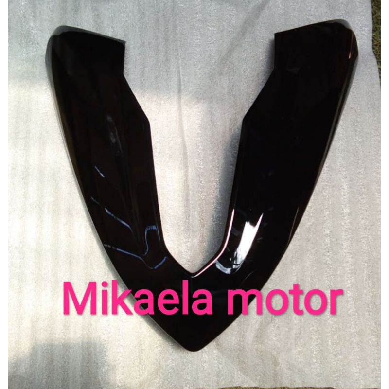 cover front top panel dasi tameng depan revo x hitam