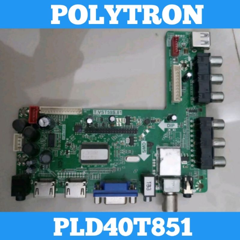 MB POLYTRON PLD40T851 Mainboard POLYTRON PLD 40T851 MB 40T851 Mainboard 40T851 Mainboard TV POLYTRON