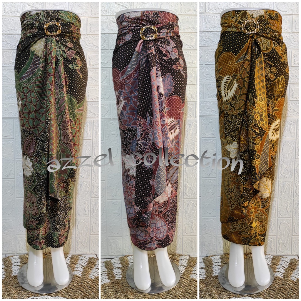 rok lilit batik / bawahan kebaya modern / rok  wisuda