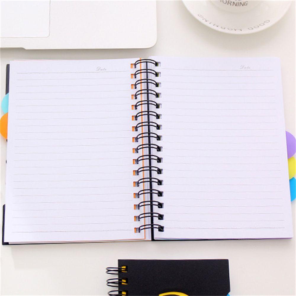 [Elegan] Bussiness NoteBook A4 A5 A6 B5 Blank Paper Memo Pad Waktu Organizer Diary Agenda Garis Horizontal Kertas Coil NoteBook