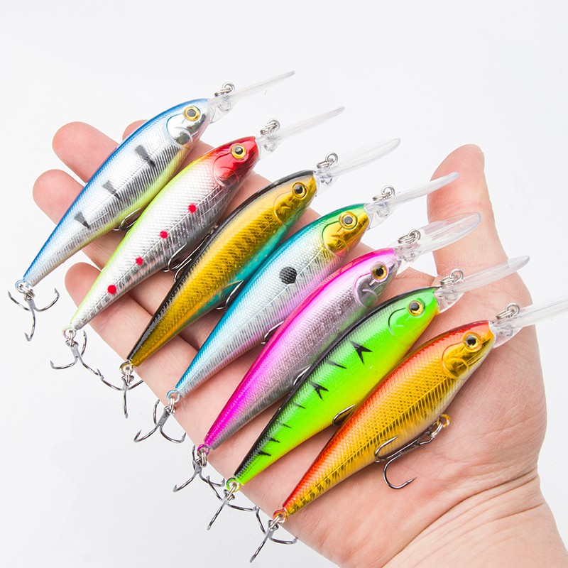 Umpan Pancing Umpan Mancing Alat Pancing Clouser Minnow Umpan Pancing Buatan 1PCS 11cm/9.5g Umpan Ikan Umpan Mancing Kail Pancing Alat Pancing Murah Plastic Bait Sinking Minnow relix nusantara