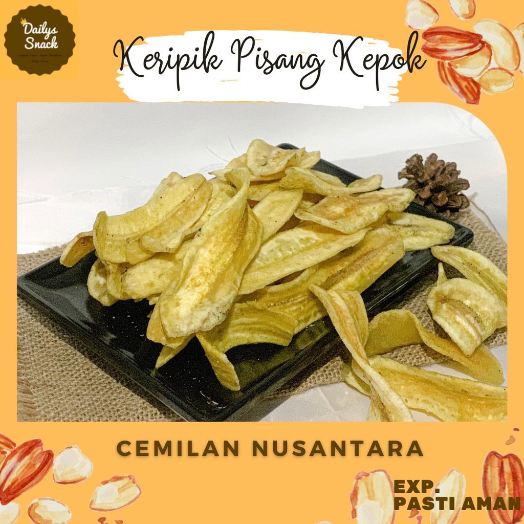 

SNACK KILOAN - KERIPIK PISANG KEPOK 250 GRAM