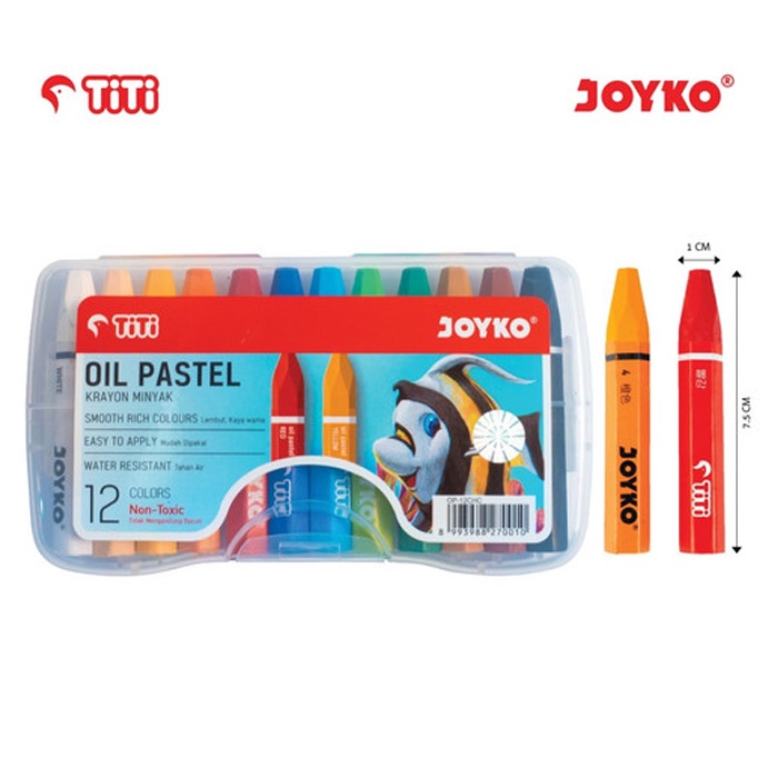 

OIL PASTEL JOYKO isi 12