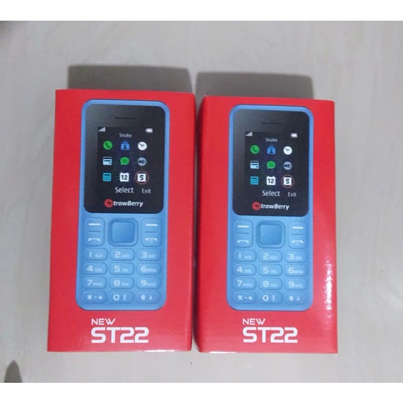 HP MURAH ST 22 STRAWBERRY ST22 NEW REBORN ST 22 BARU CHARGER BATERAI BISA PASANG MEMORY DUALSIM 2 SI